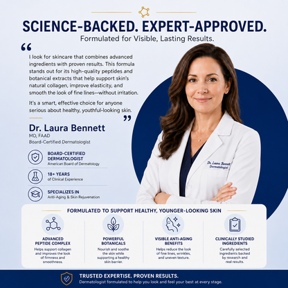 LIMITED DISCOUNT-Advanced Korean Peptide Therapy for Firmer, Smoother, More Radiant Skin Wherever Aging Shows