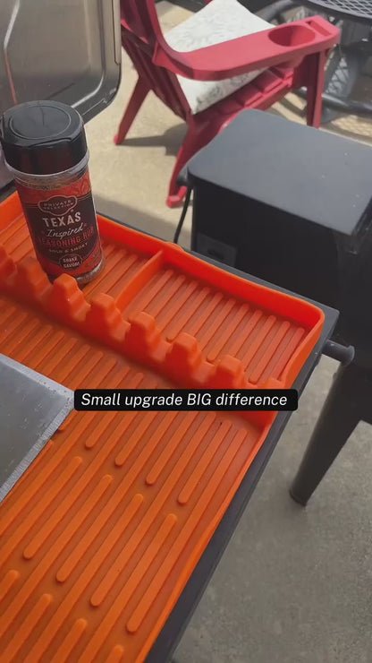 🌞Summer Sale 50% OFF🔥Silicone Grill Tools Mat with Drip Pad