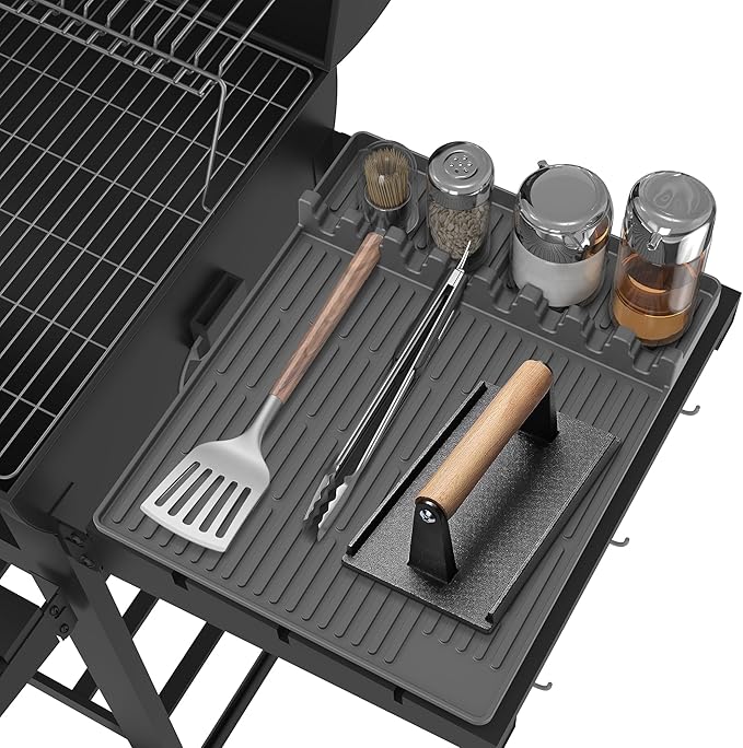 LIMITED-DISCOUNT-Silicone Grill Tools Mat with Drip Pad