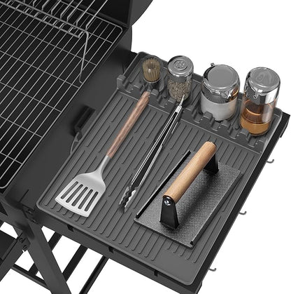 LIMITED-DISCOUNT-Silicone Grill Tools Mat with Drip Pad